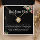 Best Bonus Mom Love Knot Necklace