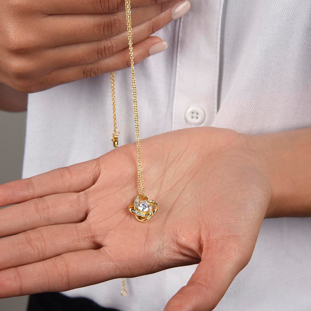 [Almost Sold Out] Always In My Heart - Love Knot Necklace