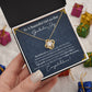 To My Beautiful Girl on Her Graduation Day Love Knot Necklace