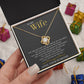To My Wife Love Knot Necklace