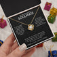 To My Beautiful Soulmate Love Knot Necklace