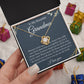 Gift For Grandma Love Knot Necklace