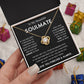 To My Beautiful Soulmate Love Knot Necklace