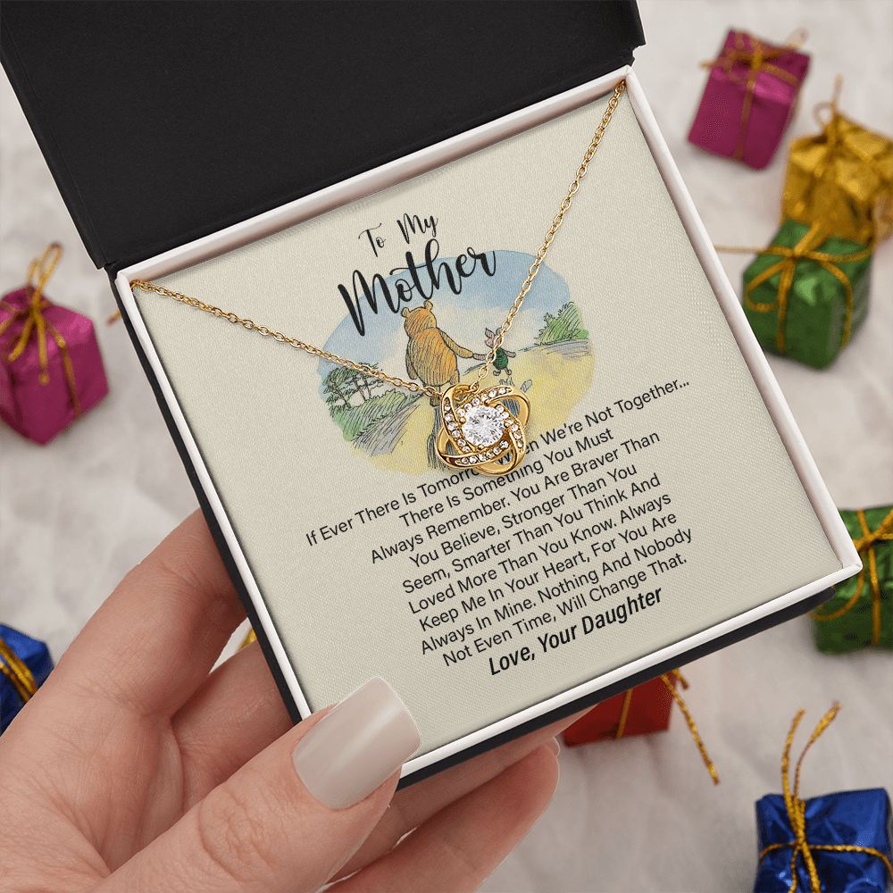 To My Mother Necklace From Daughter