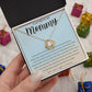 Letter To My Mommy Love Knot Necklace