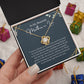 To My Mother in Law Necklace Love Knot Necklace