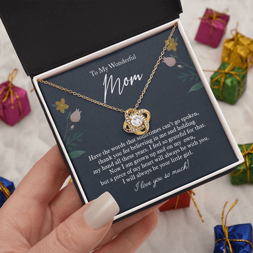 Necklace Gift For Mom From Daughter