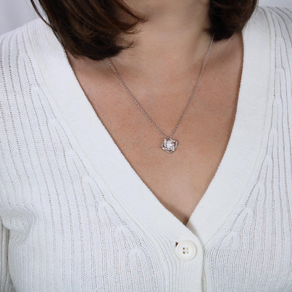 [Almost Sold Out] Always In My Heart - Love Knot Necklace