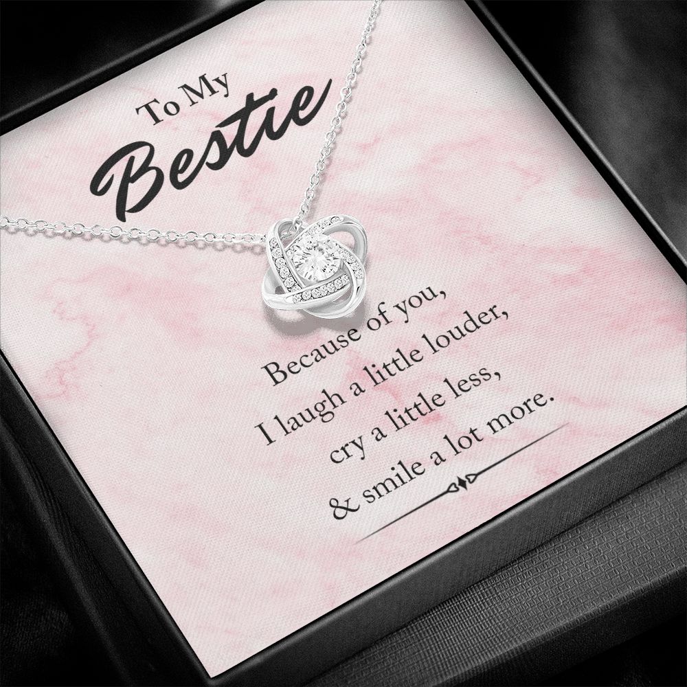 Bestie Love Knot Necklace