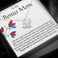 To My Bonus Mom Love Knot Necklace