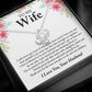Gift For Wife from Husband Love Knot Necklace