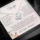 To My Beautiful Wife Love Knot Necklace