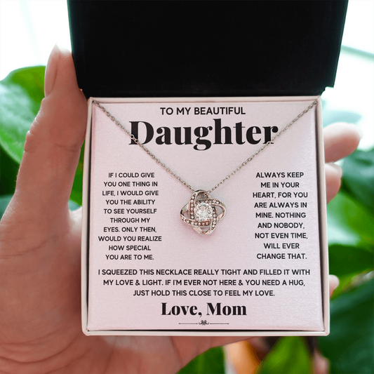 [Almost Sold Out] Always In My Heart - Love Knot Necklace
