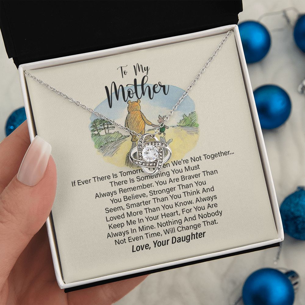 To My Mother Necklace From Daughter