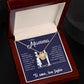 Alla Mia Mamma Love Knot Collana