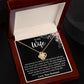 To My Wife Love Knot Necklace