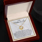 To My Mother In Law Love Knot Necklace