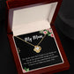 Mom Gift from Daughter Love Knot Necklace