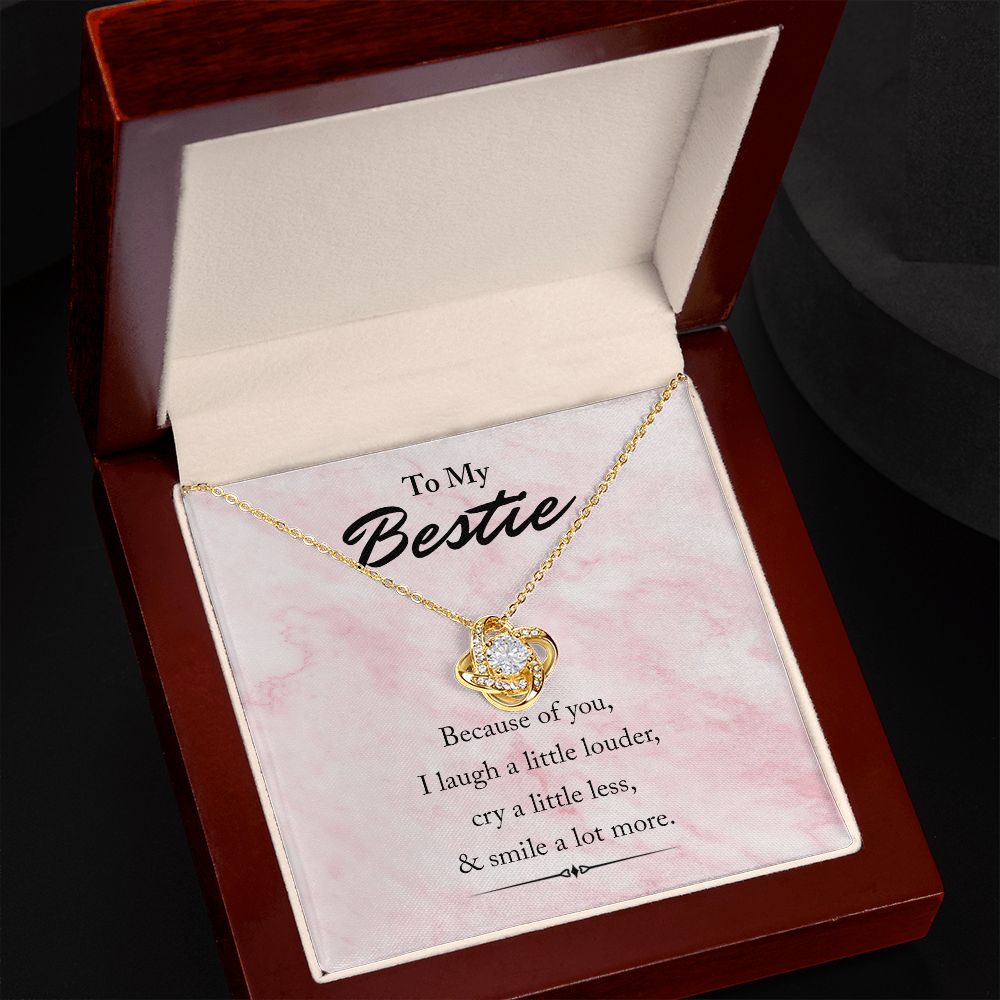Bestie Love Knot Necklace