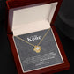 Til Min Kone Mors Dag Love Knot Necklace