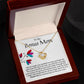 To My Bonus Mom Love Knot Necklace