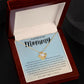 Letter To My Mommy Love Knot Necklace