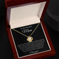To My Beautiful Mom Love Knot Necklace