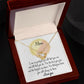 Gift For Mum Love Knot Necklace