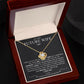 To My Future Wife Love Knot Necklace