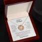 To My Mom Love Knot Necklace