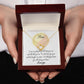 Gift For Mum Love Knot Necklace
