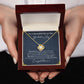 To My Beautiful Girl on Her Graduation Day Love Knot Necklace