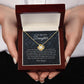 To Our Daughter Love Knot Necklace