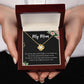 Mom Gift from Daughter Love Knot Necklace
