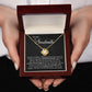 To My Soulmate Love Knot Necklace