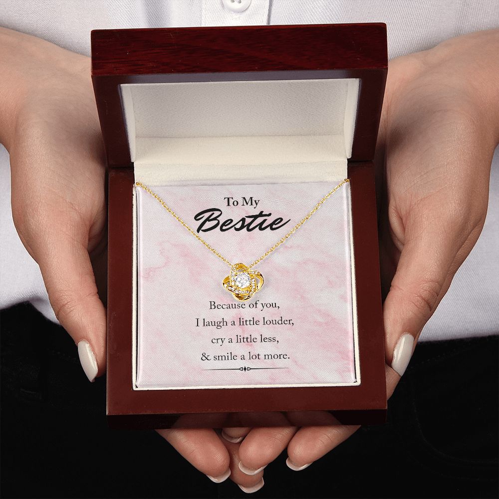 Bestie Love Knot Necklace