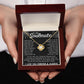 To My Soulmate Love Knot Necklace