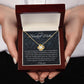 To My Beautiful Mother Love Knot Necklace