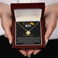 To My Wife I Choose You Love Knot Necklace