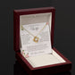 To My Beautiful Wife Love Knot Necklace