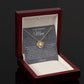 To My Beautiful Mom Love Knot Necklace