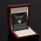 To My Soulmate Love Knot Necklace
