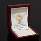Gift For Mum Love Knot Necklace