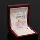 To My Beautiful Mother Love Knot Necklace