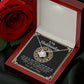 To My Shieldmaiden Love Knot Necklace
