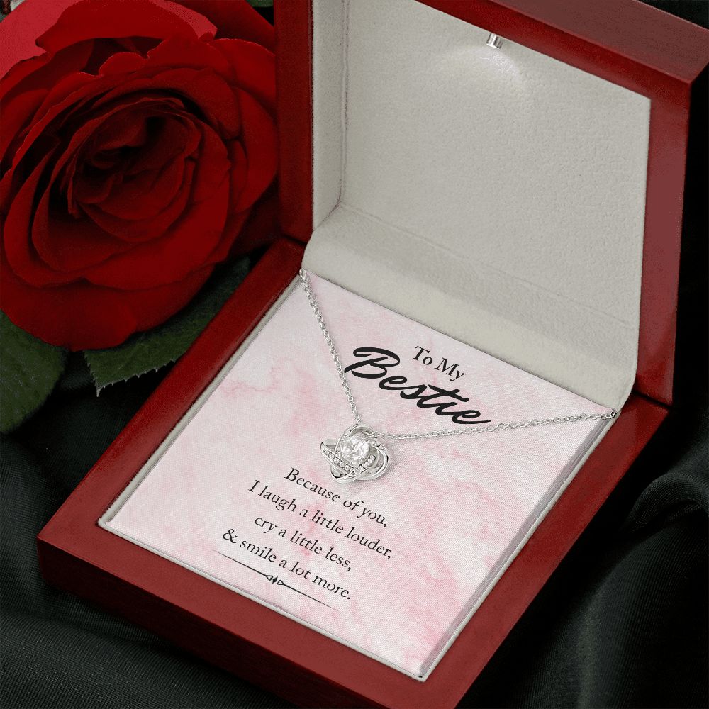 Bestie Love Knot Necklace