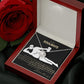 Funny To My Soulmate Love Knot Necklace