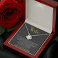 To My Wife Love Knot Necklace