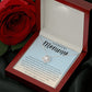 Letter To My Mommy Love Knot Necklace