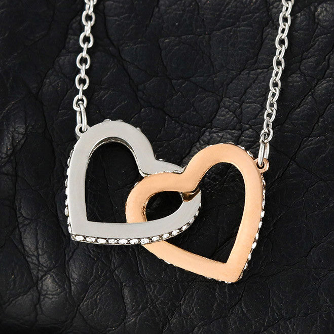 [Almost Gone] My Beautiful Daughter - Interlocking Heart Necklace